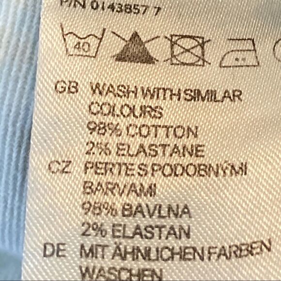 &DENIM by H&M Skinny Low Waist Distressed Jeans Sz 25 (US Sz 0) EUC - Picture 7 of 7